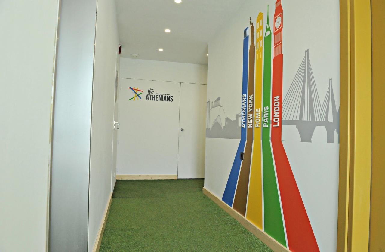 The Athenians Modern Apartments Экстерьер фото